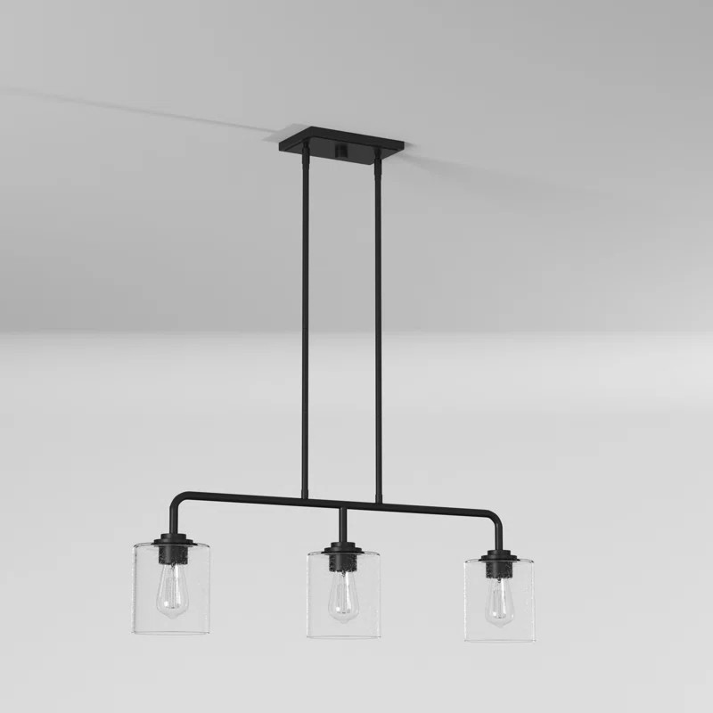 Klarice 3 - Light Kitchen Island Linear Pendant | Wayfair North America