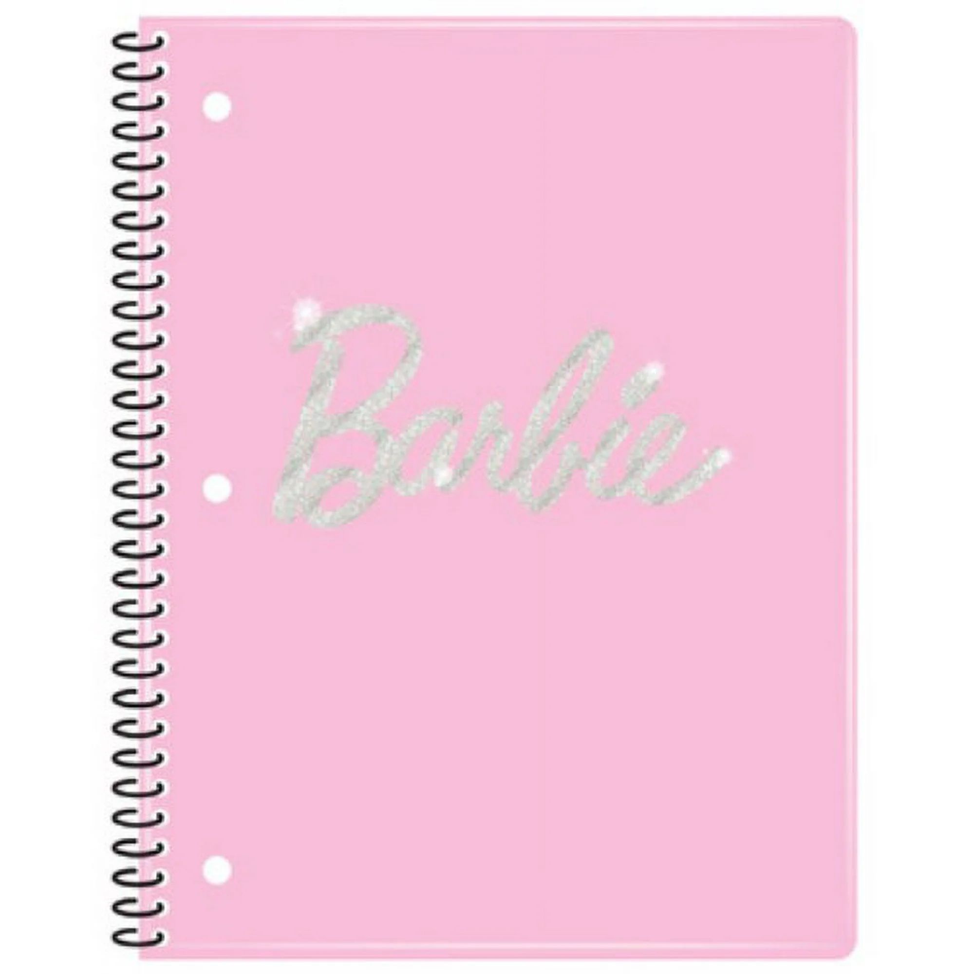 Barbie 1-Subject Spiral Notebook, Wide Ruled, 80 Sheets, Multi-Color | Walmart (US)