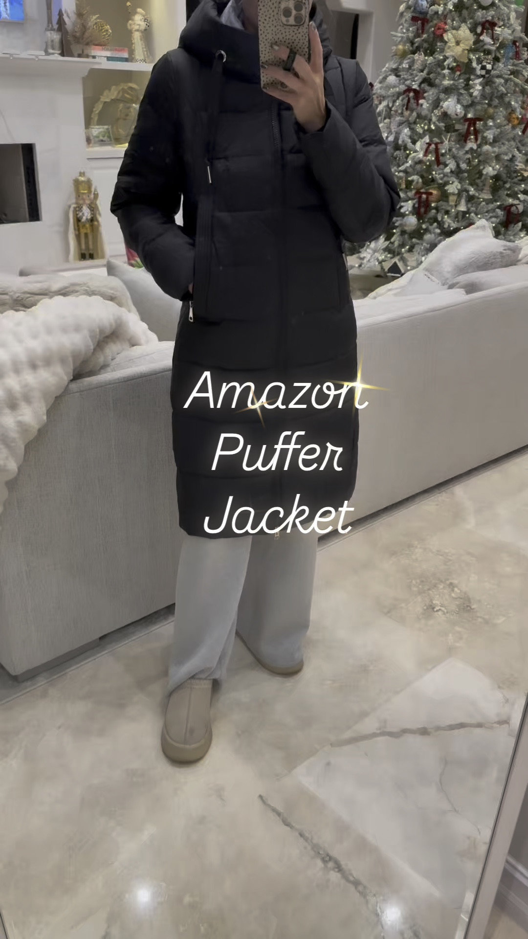 Amazon puffer coat under $70 comes in several colors! This Warm Winter Padded Down Coat is perfect for these chili days. Love the winter white color also! ❄️🤍
Wearing small in jacket, tts 

#LTKFindsUnder100 #LTKOver40 #LTKMidsize