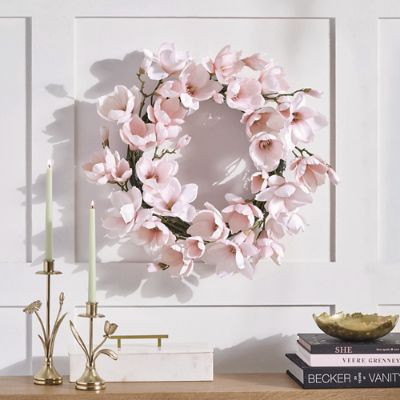 Melody Magnolia Wreath, 24" | Grandin Road