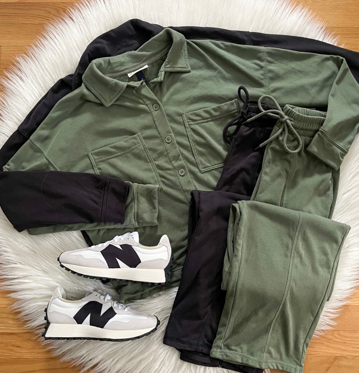 Just TWO more sleeps!  Sharing this cute & comfy new set with you today! 🖤

#LTKootd #LTKFindsUnder50