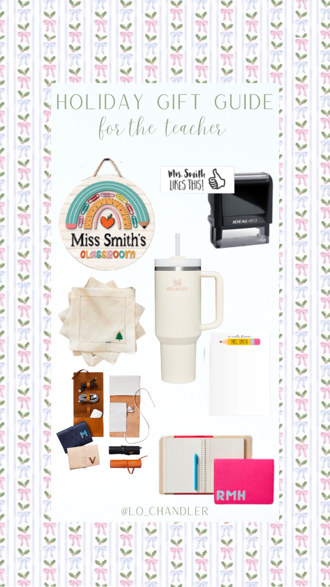 The perfects gifts to spoil the teachers in your life with this holiday season!





Holiday gift guide
Christmas gifts
Holiday gifts 
Stocking stuffers
Gifts for her
Gifts for him
Gifts for family 
Favorite gifts
Teacher gifts 

#LTKHoliday #LTKGiftGuide #LTKSeasonal