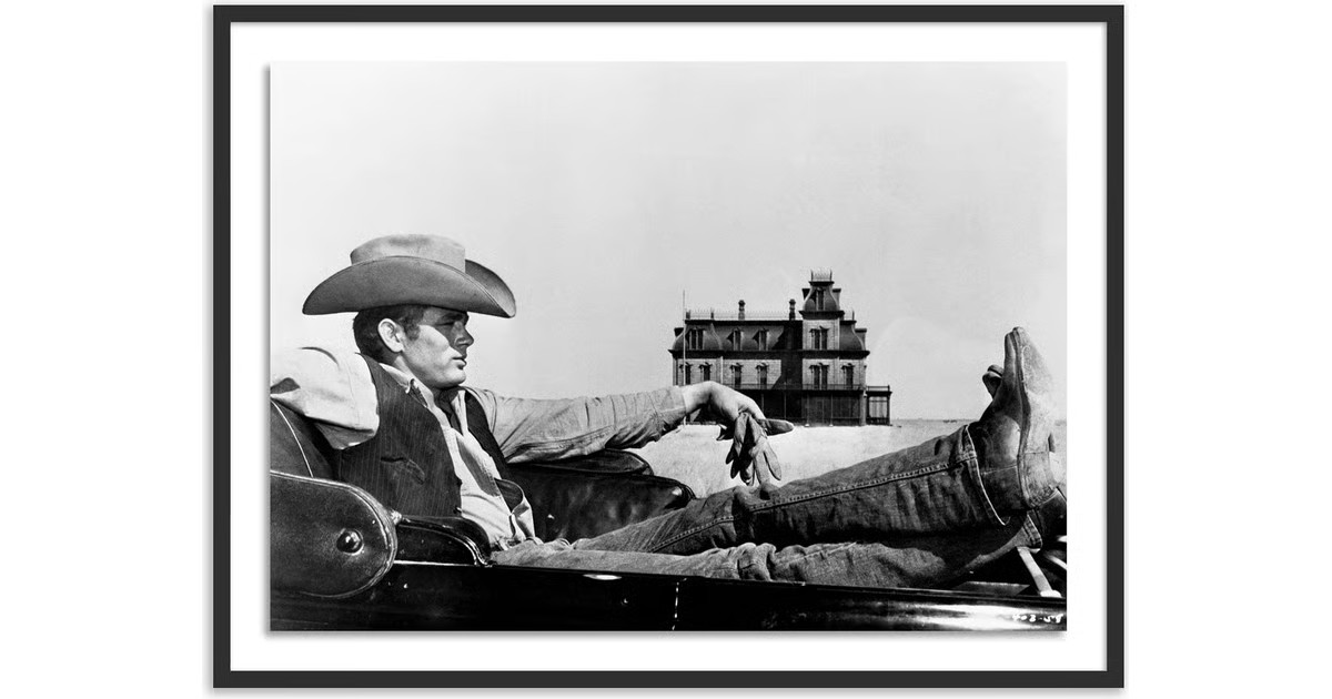 James Dean in Motion Picture Giant by Getty Images | Layla Grayce