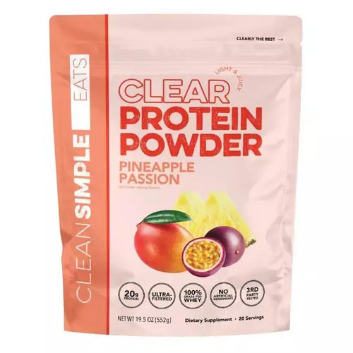 Clean Simple Eats Clear Protein Powder | Scheels Sports