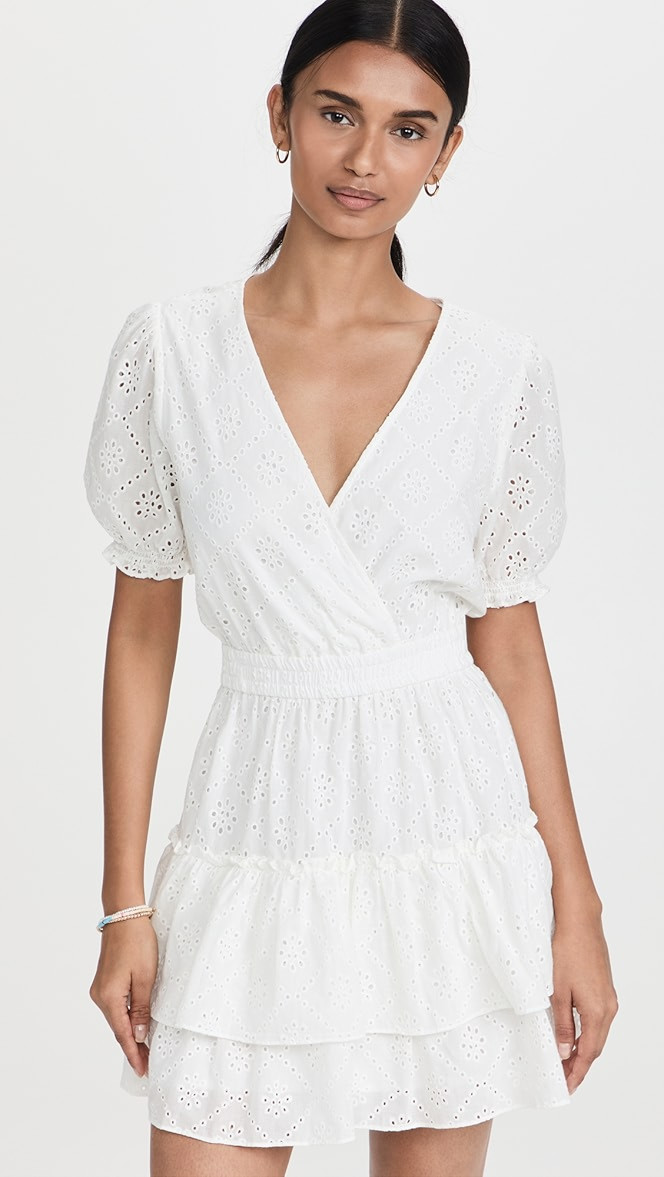 Reese Smocked Waist Tiered Mini Dress | Shopbop