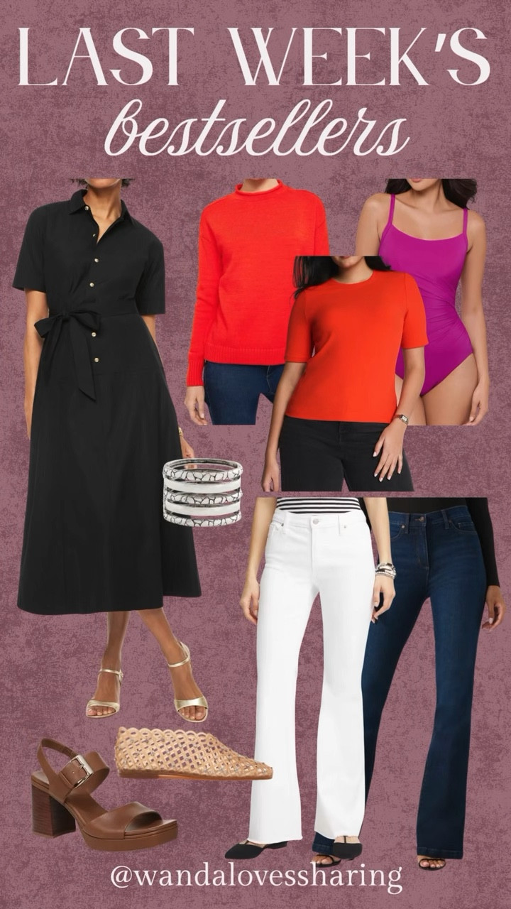 Last weeks bestsellers!! 

Trendy fashion, spring fashion, spring must haves, spring looks, trendy looks, women’s fashion 

#LTKOver40 #LTKootd