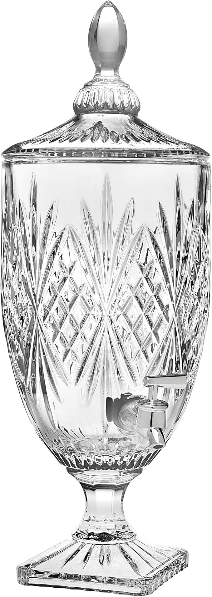 Godinger Iced Beverage Dispenser, Dublin Crystal Collection - 1 Gallon | Amazon (US)