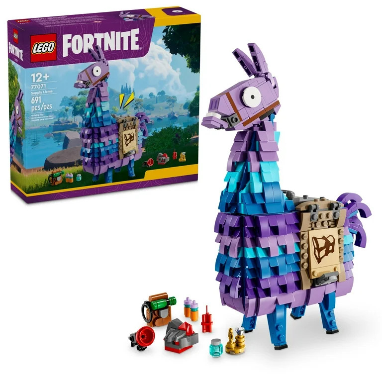 LEGO Fortnite Supply Llama Building Set - Kids Toy for Gamers, Ages 12+ - Display Model, Collecti... | Walmart (US)