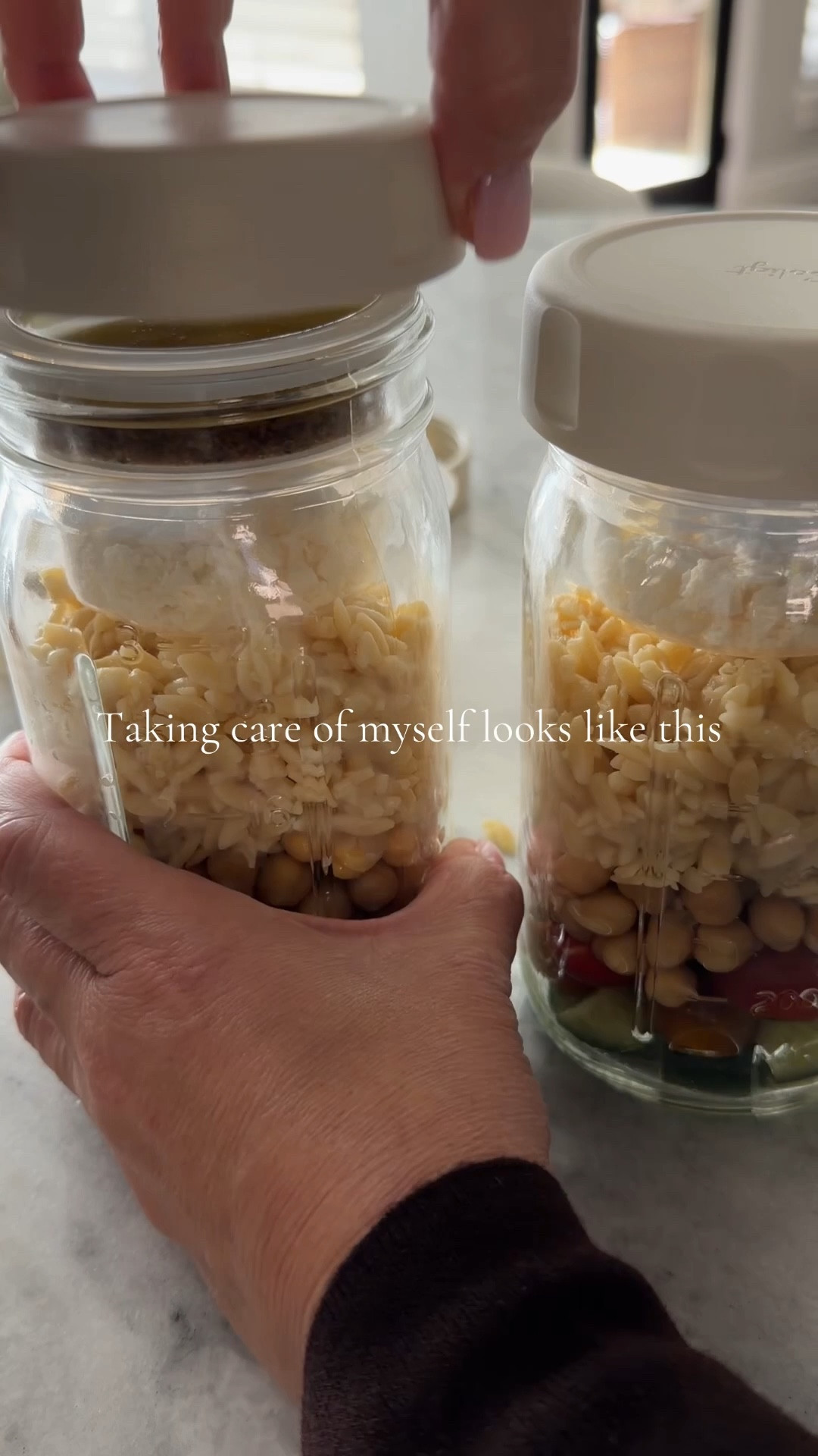 Simple lunch prep for the week 🫒
Mediterranean pasta salad with clean ingredients and no perfection required.

#LTKfoodie #LTKselfcare #LTKdayinmylife