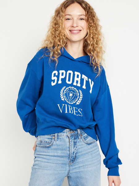Oversized Pullover Hoodie for Women | Old Navy (US)
