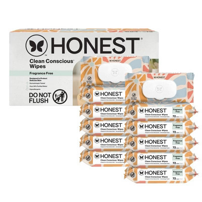 The Honest Company Sensitive Skin Baby Wipes - Sunburst - 864ct | Target