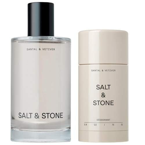 Salt & Stone Body Mist + Natural Deodorant Bundle | Santal & Vetiver | Amazon (US)