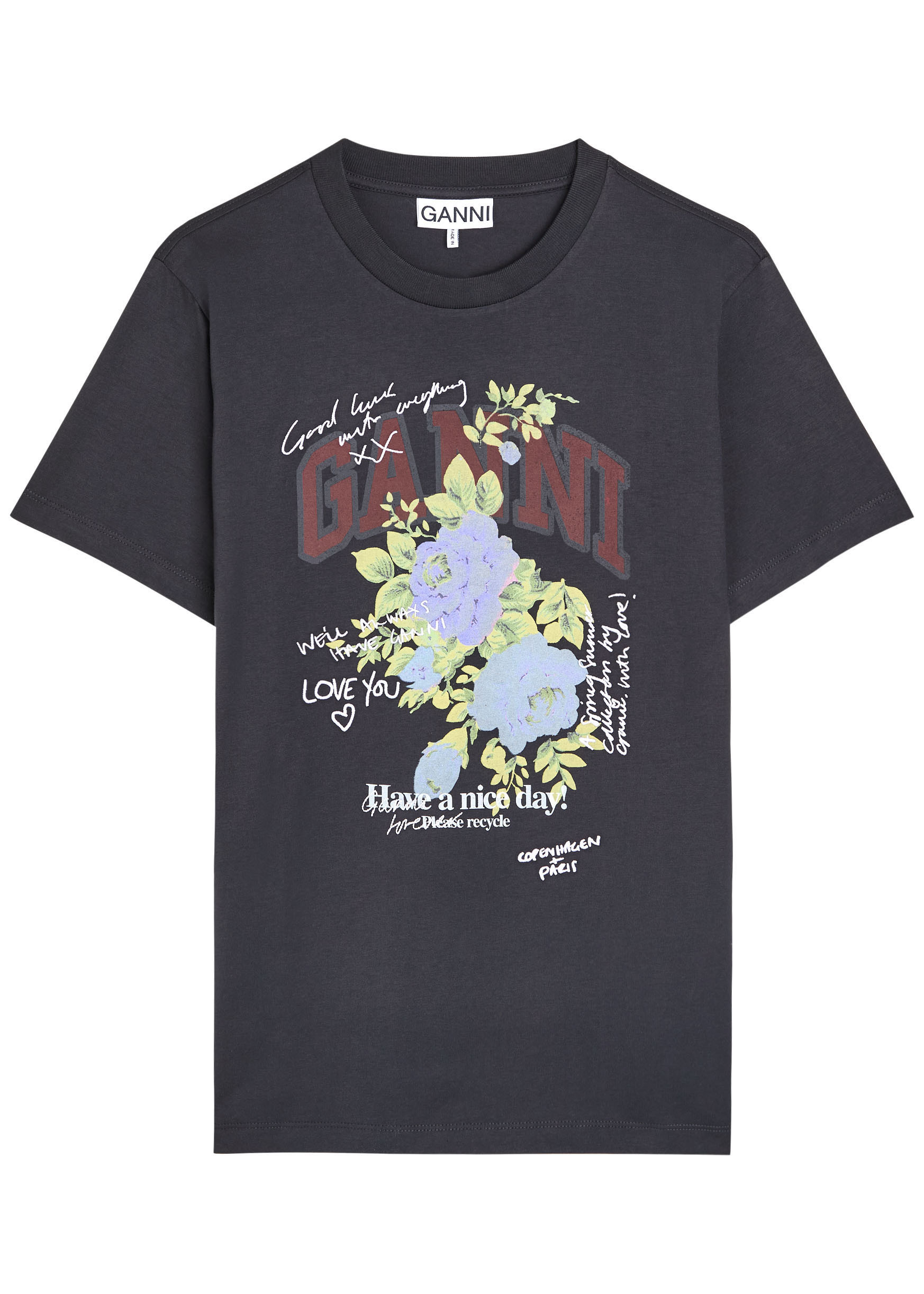 Printed cotton T-shirt | Harvey Nichols