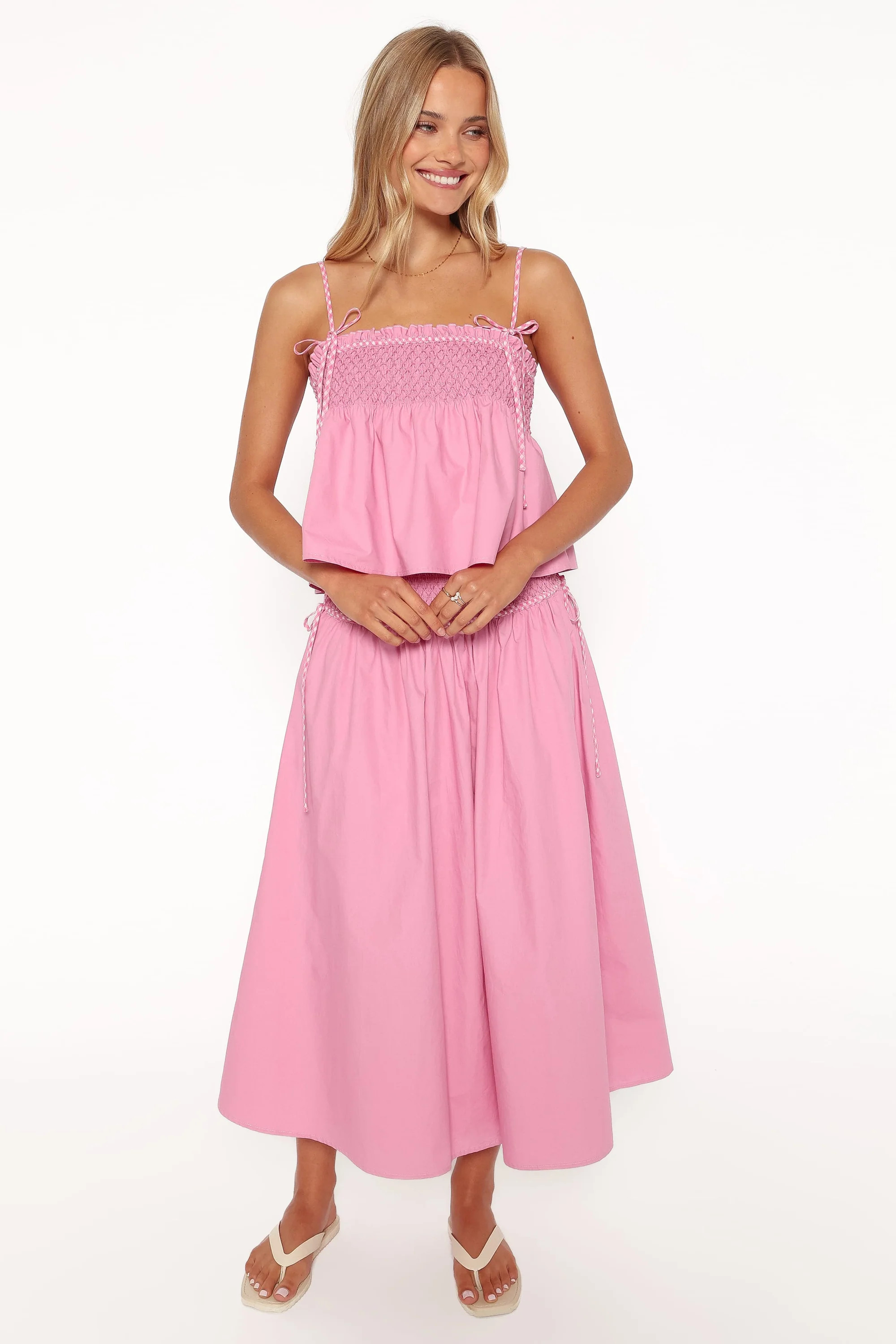 Orielle Maxi Skirt - Pink | Petal & Pup (US)