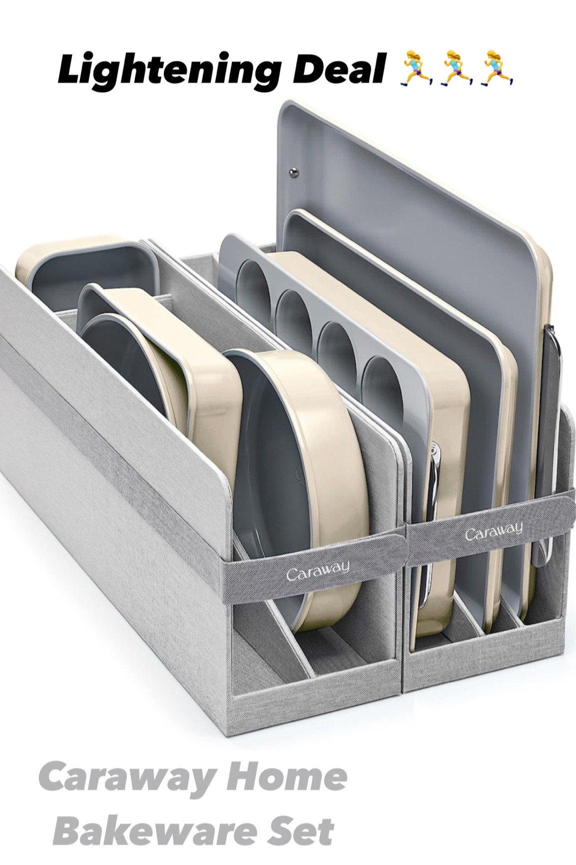 Run for this lightening deal on Amazon! This Caraway Home bakeware set is definitely on my wish list! 🤩

#LTKhome #LTKxPrimeDay #LTKsalealert