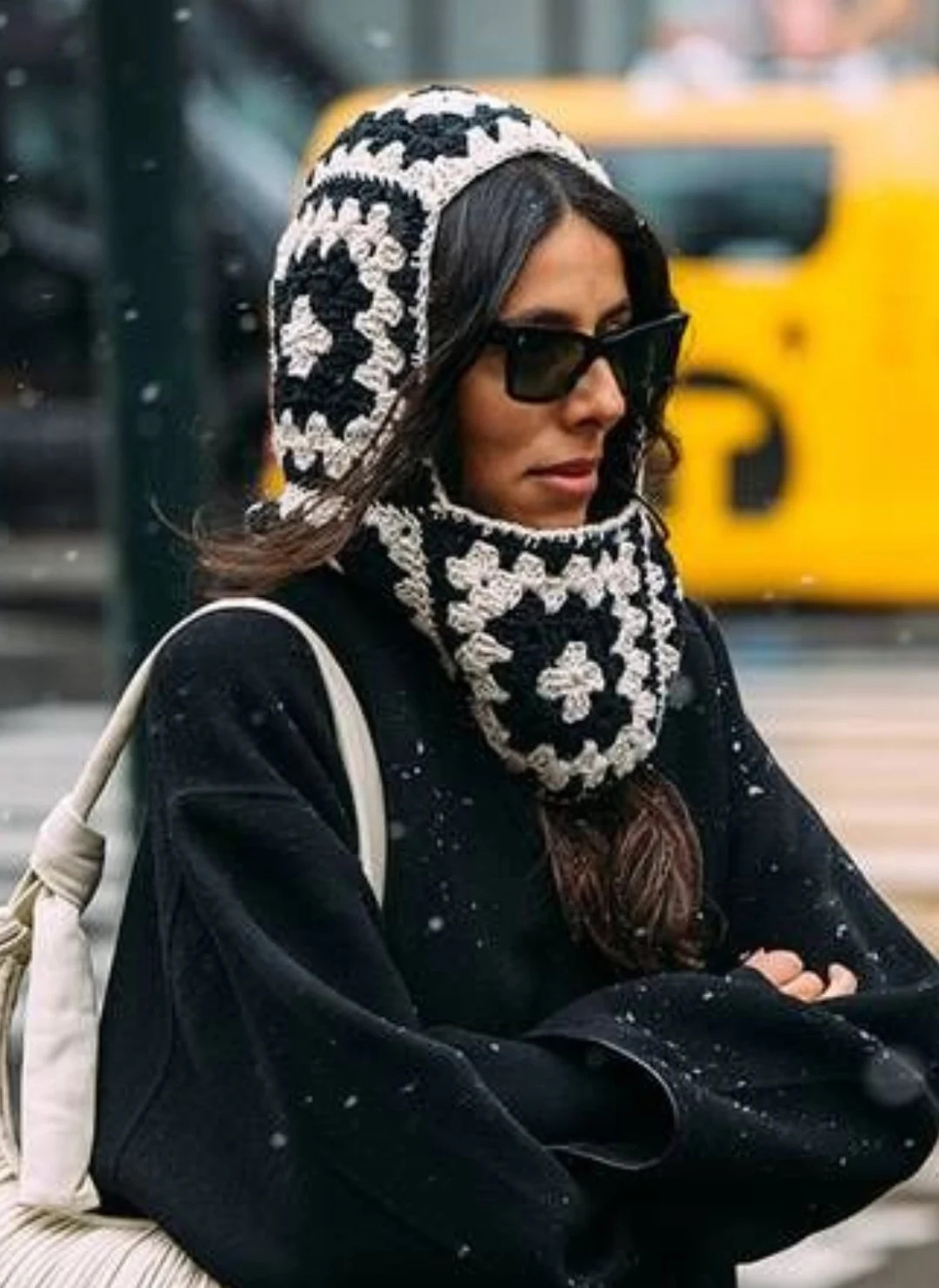 Knit Balaclava, Crochet Balaclava, Ski Mask, Granny Square Hat, Balaclava Knit, Balaclava Black, ... | Etsy (US)