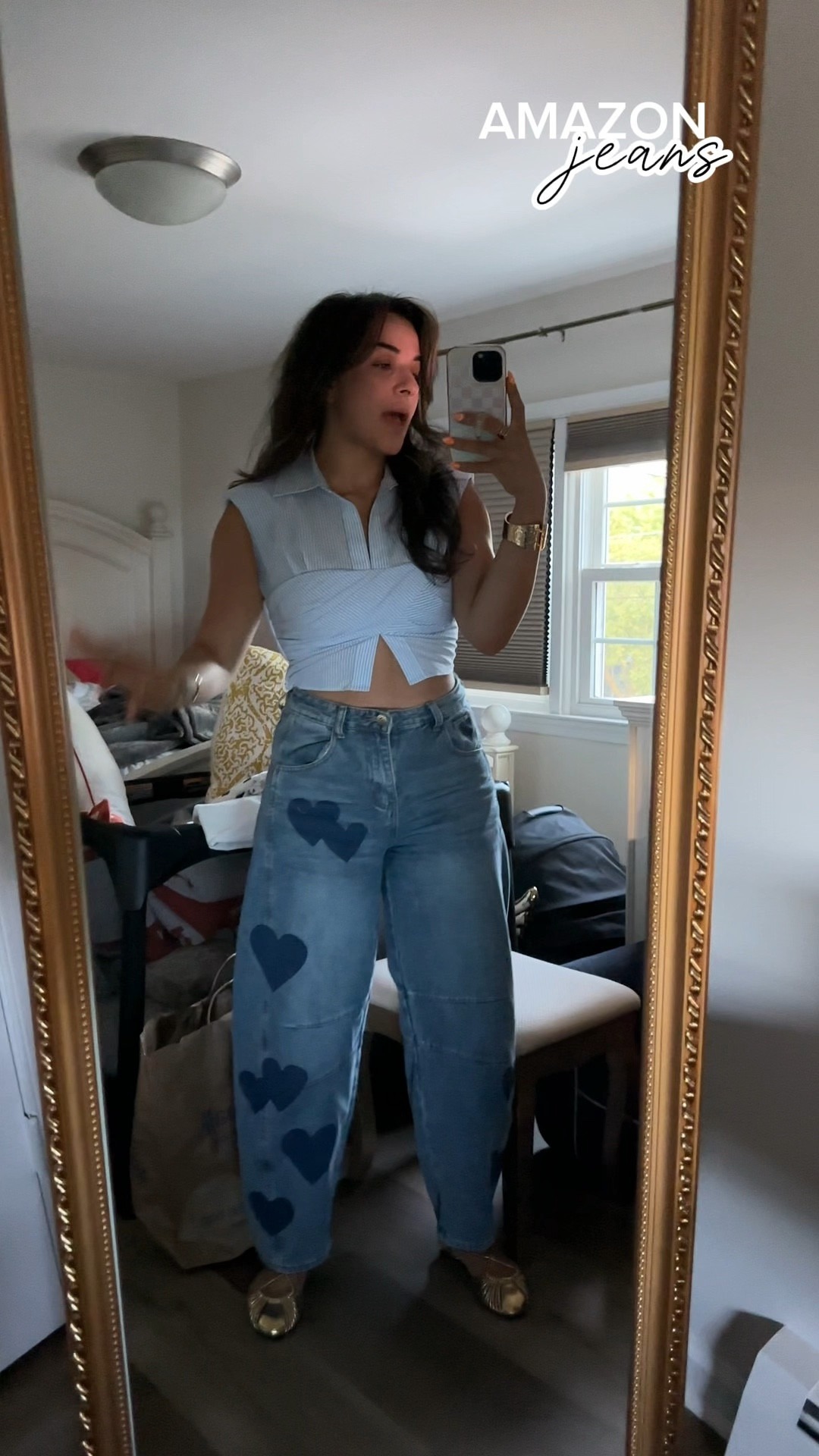 These Amazon jeans are my Go-to!
So comfy & so chic .. the amount of times I’ve worn these 🤭🤯🤯🤯
I sized up 2 sizes since reviews say these run reallyyyy small! 

#LTKSummerEdit #LTKStyleTip #LTKSeasonal