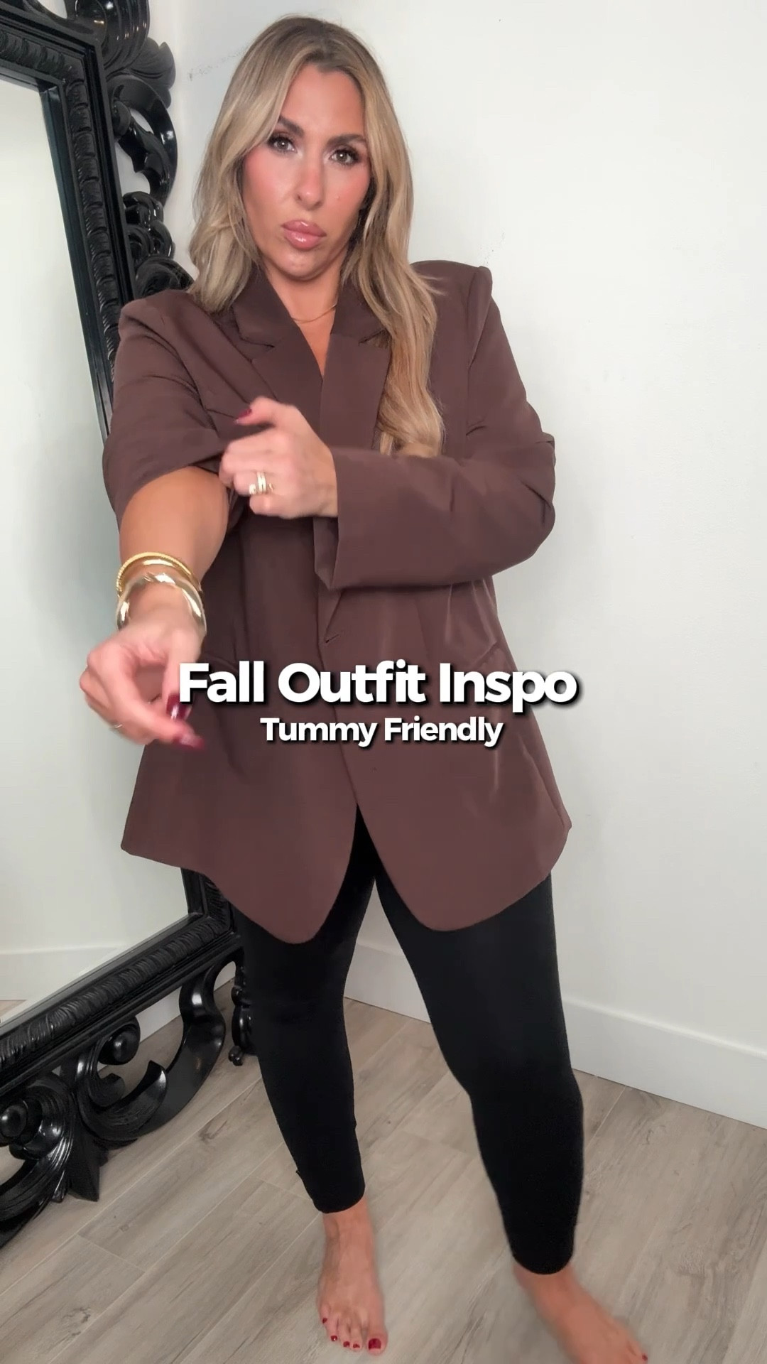 Tummy Friendly Fall Outfit

blazer XXL (size up to get the look)
leggings XL (amazing) 
wide calf boots (up to 16.75)
fur gap bag (sold out) linked other styles and an amazing one from Amazon 

#LTKMidsize #LTKShoeCrush #LTKStyleTip #LTKStyleTip #LTKShoeCrush #LTKMidsize