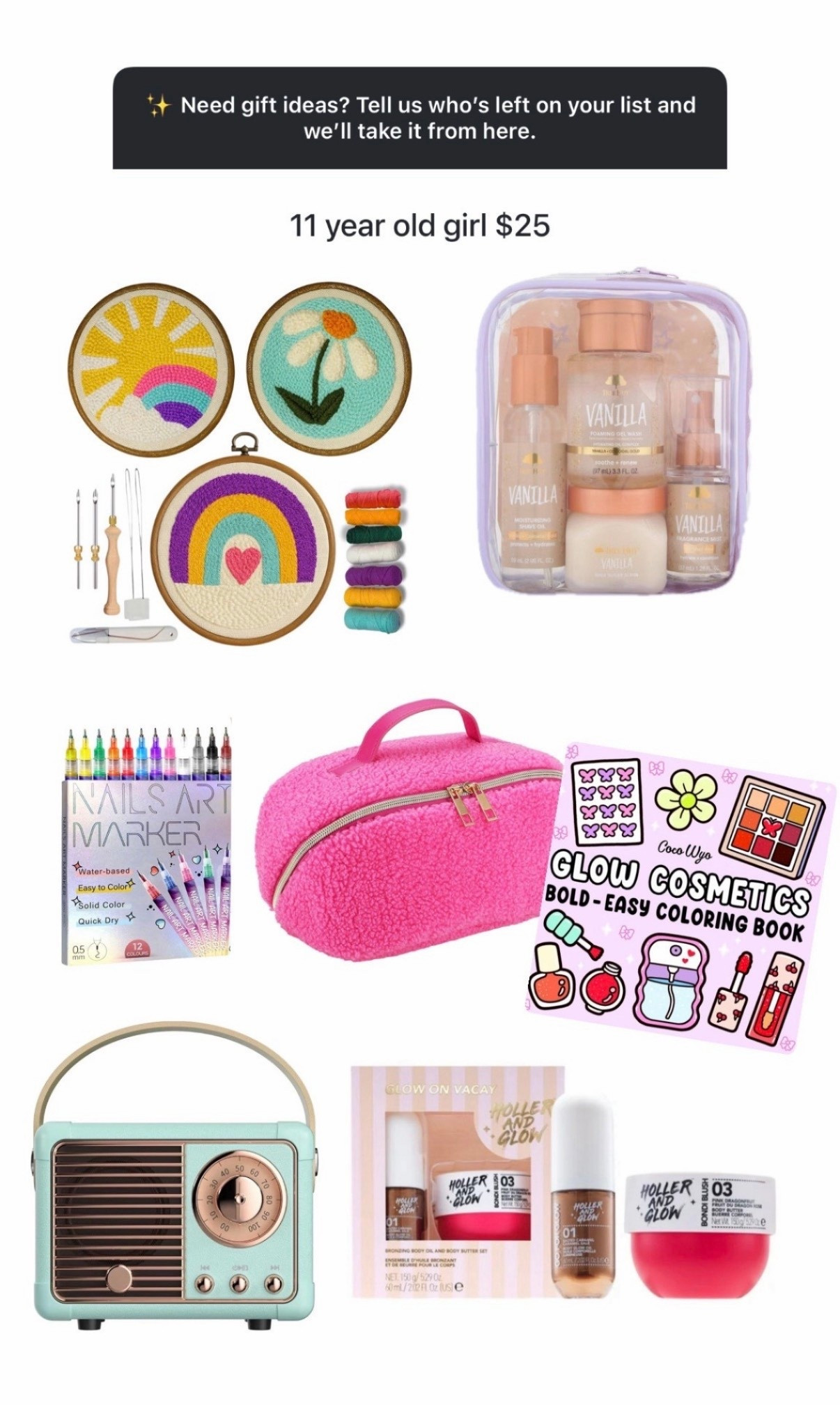 Under $25 gifts for girls!!! 

#LTKKids #LTKHoliday #LTKGiftGuide