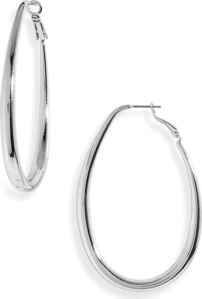 Nordstrom Large Tapered Large Hoop Earrings | Nordstrom | Nordstrom