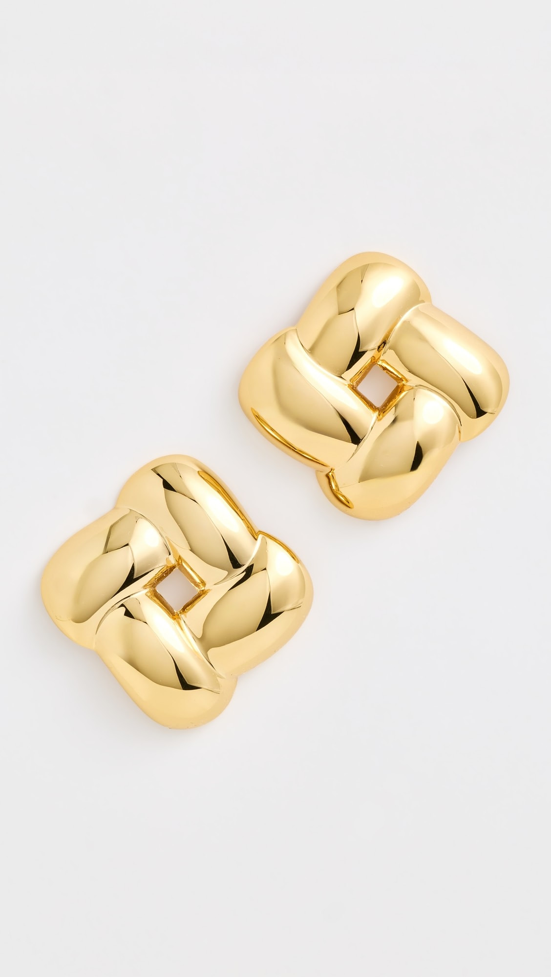Mega Woven Square Earrings | Shopbop