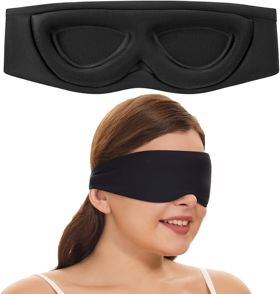 ALASKA BEAR Sleep Mask for Side Sleepers Best Eye Mask Contoured Cup for All Sleeping Positions M... | Amazon (US)