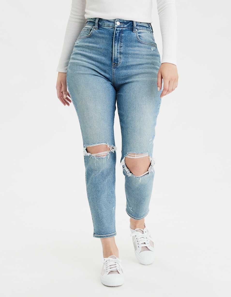 AE Stretch Curvy Mom Jean | American Eagle Outfitters (US & CA)