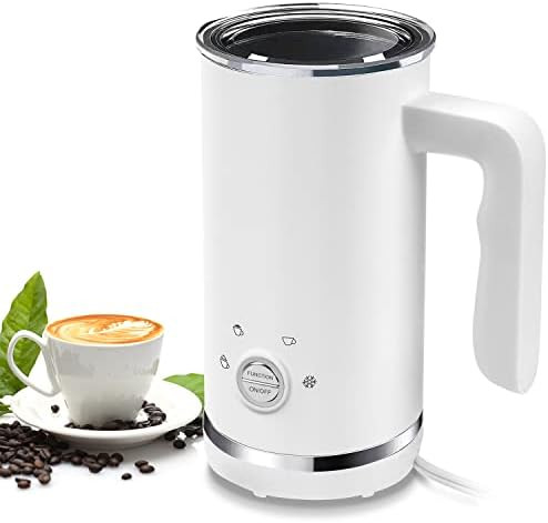 Milk Frother,4 in 1 Electric Milk Frother and Steamer Foam Maker,120V,600W,Fast,Quiet,Large Capacity | Amazon (US)