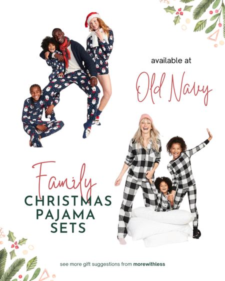 Check out different matching Christmas Pajamas from Old Navy! They have sets for everyone including your cute four-legged family members!

#LTKSeasonal #LTKHoliday #LTKfamily