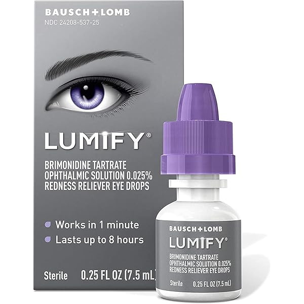 LUMIFY Redness Reliever Eye Drops 0.08 Ounce (2.5mL) | Amazon (US)