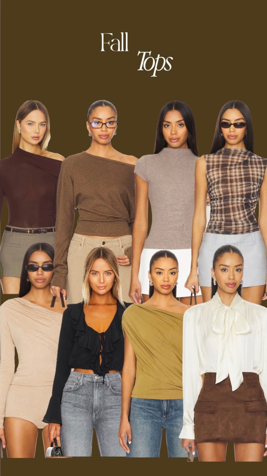 Fall tops at Revolve♥️