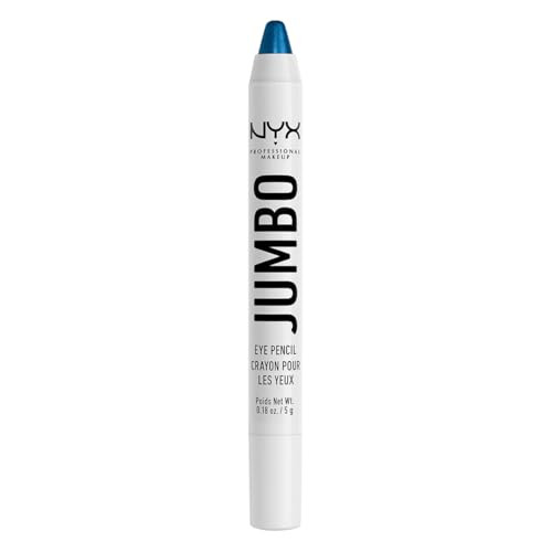NYX PROFESSIONAL MAKEUP Jumbo Eye Pencil, Blendable Eyeshadow Stick & Eyeliner Pencil - Blueberry Pop (Blue) | Amazon (US)
