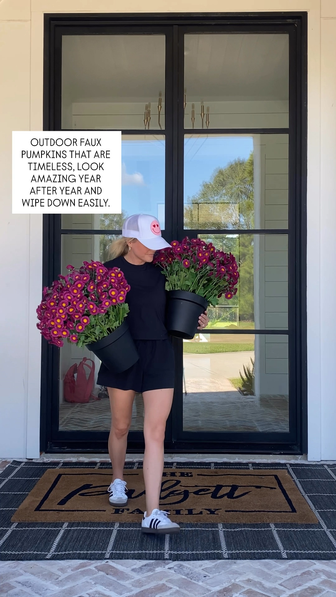 My outdoor faux pumpkins are the easiest way to achieve a timeless porch year after year. 

Front porch  / fall / fall decor / target fashion / sneakers / Adidas / pumpkin / fall porch / Marshalls 

#LTKHome #LTKSeasonal #LTKOver40