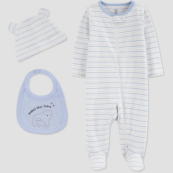 Baby Boys' 3pc Sleep N' Play - Just One You® made by carter's Blue | Target