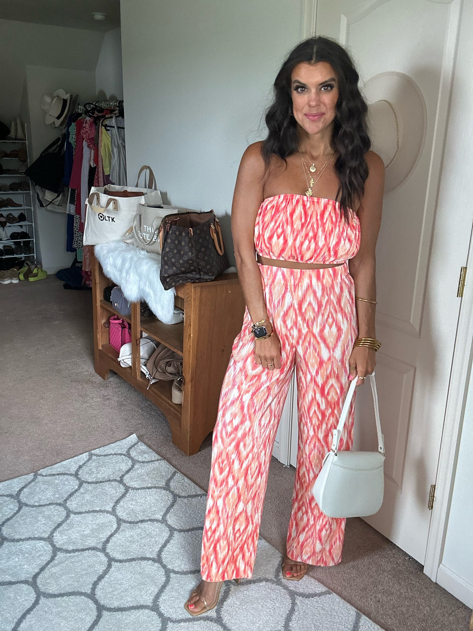 $17 Walmart set still fully stocked! I sized up to a medium 

#LTKSummerSales #LTKFindsUnder100 #LTKStyleTip