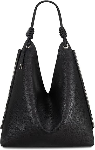 Montana West Large Hobo Shoulder Bag for Womens Knotted Slouchy Bag | Amazon (US)