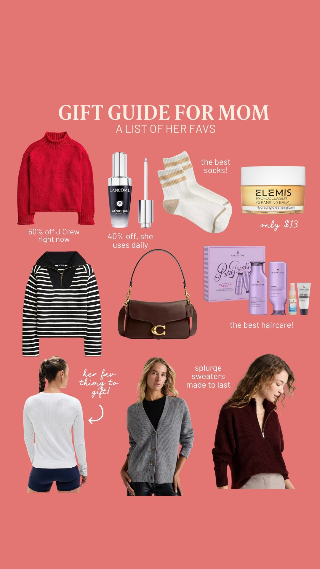 gift guide for mom ❤️ featuring all of her favorites 

#LTKCyberWeek #LTKGiftGuide #LTKHoliday