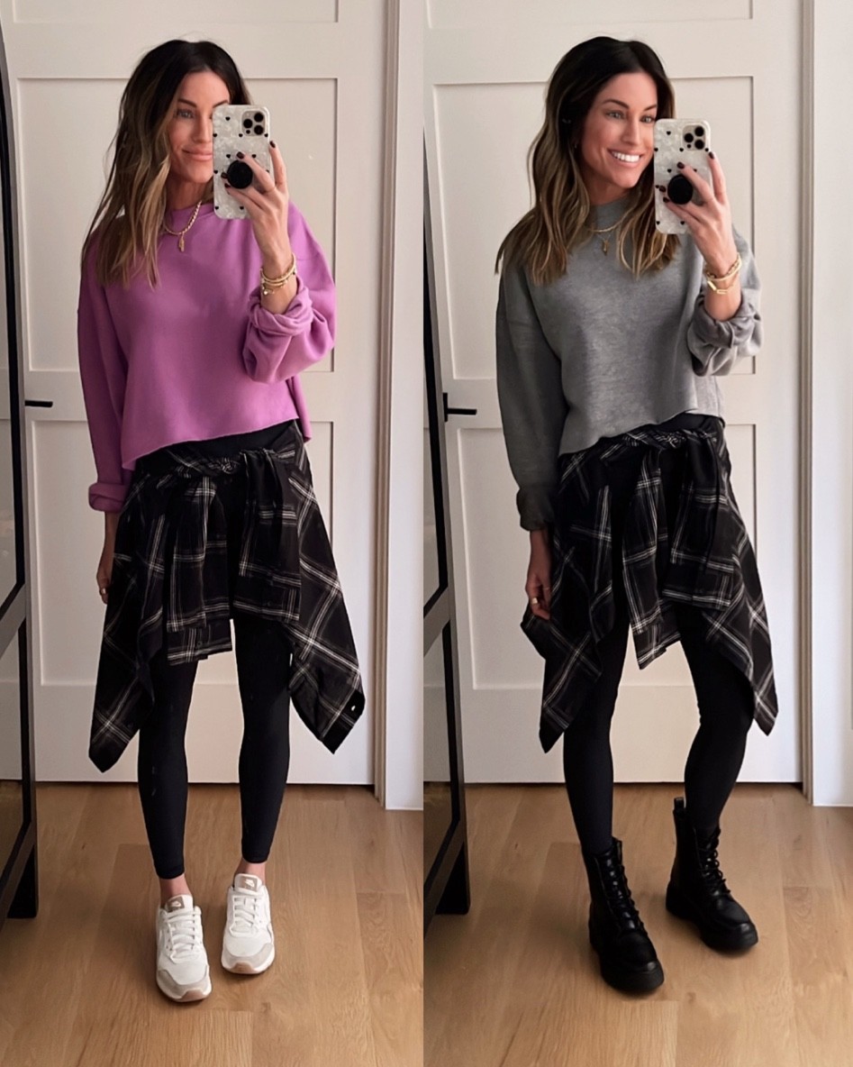 Cropped fleece sweatshirts from Target are RESTOCKED! If between sizes, go up! So comfy!!



#LTKunder50 #LTKshoecrush #LTKstyletip