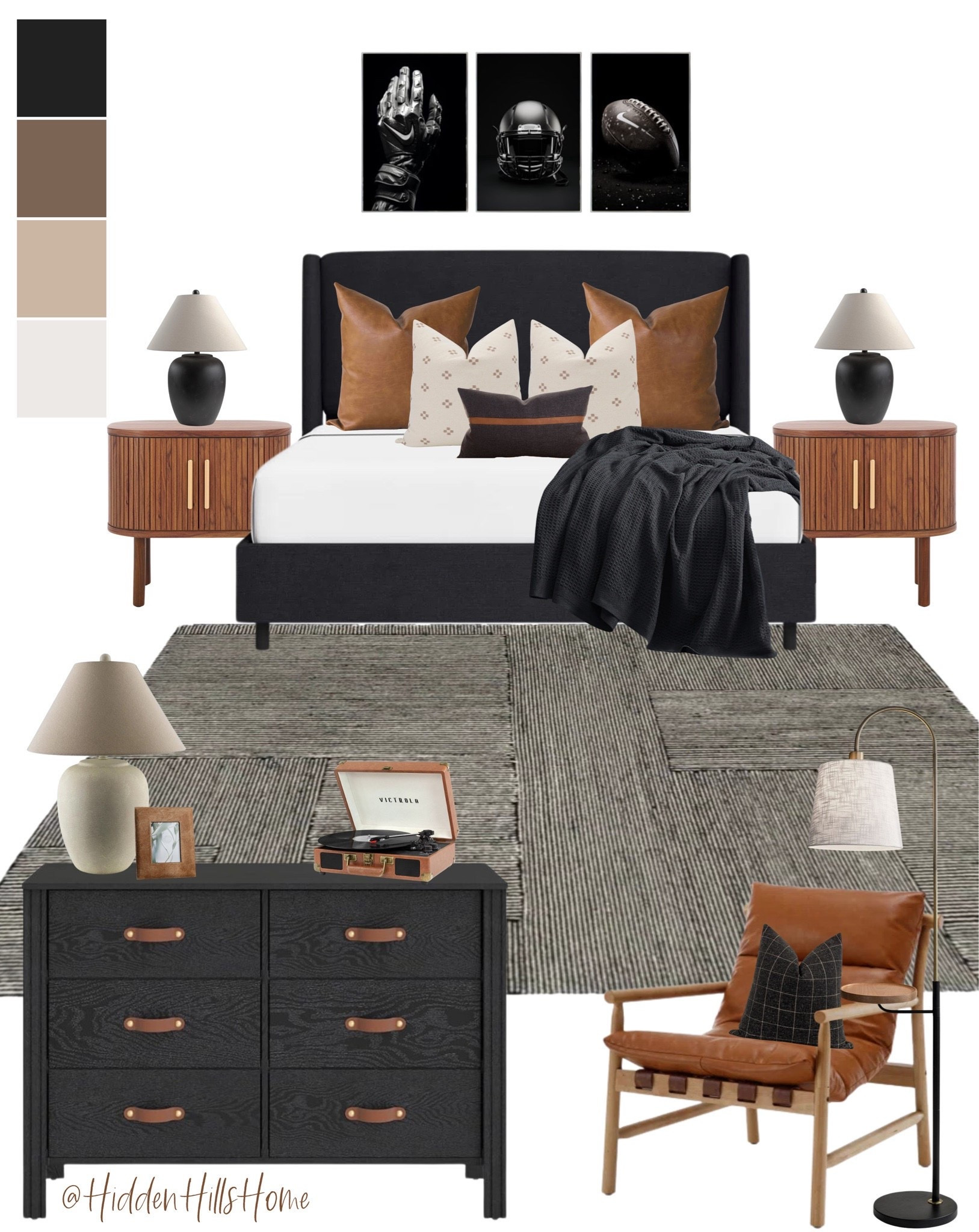 Boys bedroom decor, masculine bedroom design, teen boys room design mood board, home decor, bedding, nightstands, boys bedroom Inspo #boysroom

#LTKHome #LTKSaleAlert #LTKKids