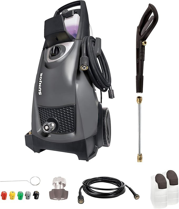 Sun Joe SPX3000-BLK 2030 Max Psi 1.76 Gpm 14.5-Amp Electric Pressure Washer, Black | Amazon (US)