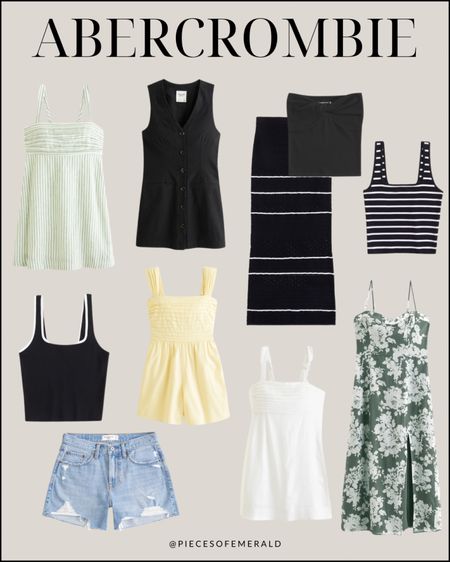 Abercrombie summer fashion finds, outfit ideas for summer, summer style 

#LTKStyleTip #LTKFindsUnder100