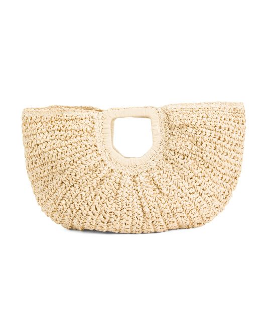 Raffia Beach Bag | TJ Maxx