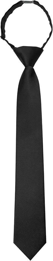 JEMYGINS Solid Color Boys Tie Pre-tied Adjustable Kids Necktie for Age 8-12 Wedding School Gradua... | Amazon (US)