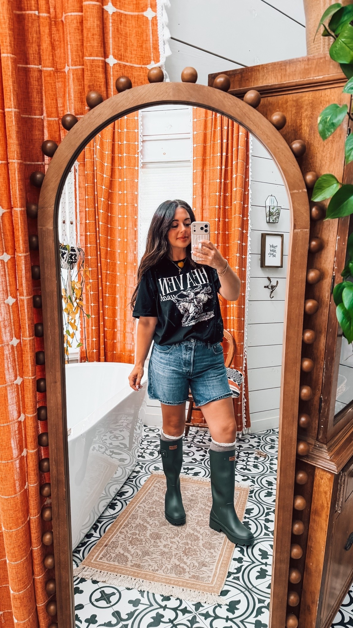 Still have several Heaven Yeah shirts from my merch line available!! Such a good staple piece to dress up or down with any outfit!

#LTKootd #LTKmomlife #LTKU