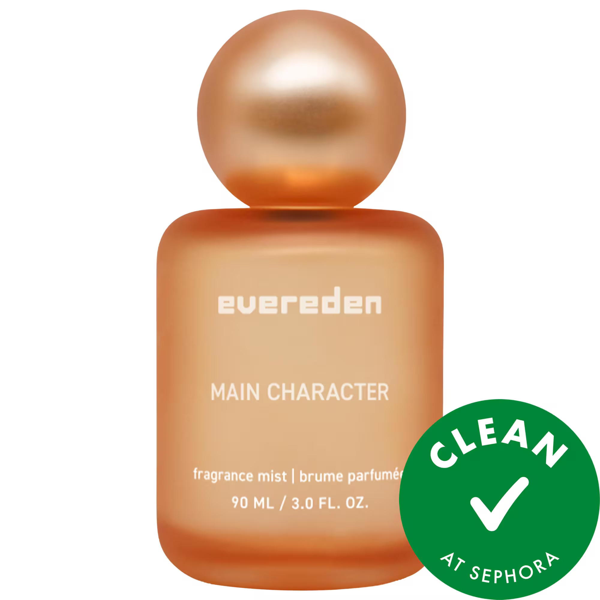 Evereden Main Character - Non-Toxic Hair & Body Fragrance Mist with Peach & Vanilla 3 oz/90 mL mist | Sephora (US)