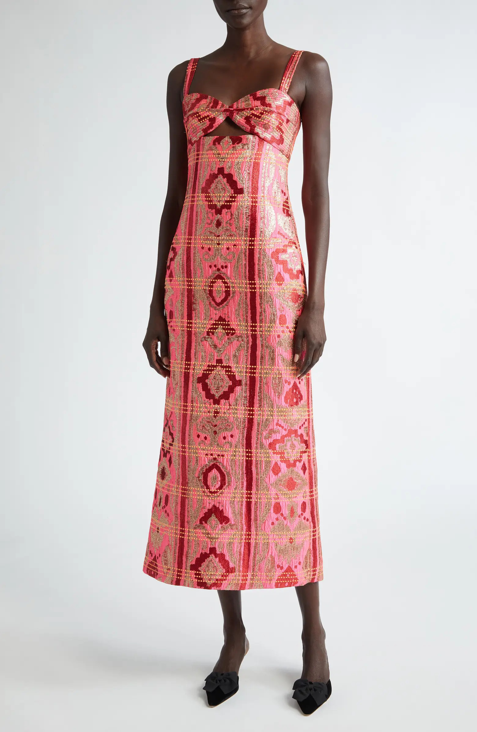 Johanna Ortiz Powerful Stitches Embroidered Strapless Dress | Nordstrom | Nordstrom