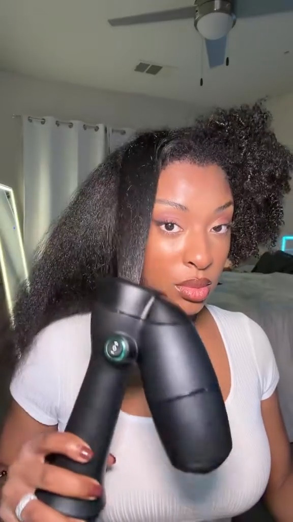 If you’re on the fence about the revAir reverse air dryer, let me first say that is it worth it if your goal is longer healthier hair and it’s not worth it for the price or size. #naturalhair #lengthretention #naturalhaircommunity #haircare #curlyhair #4bhair 

#LTKgrwm #LTKBeauty