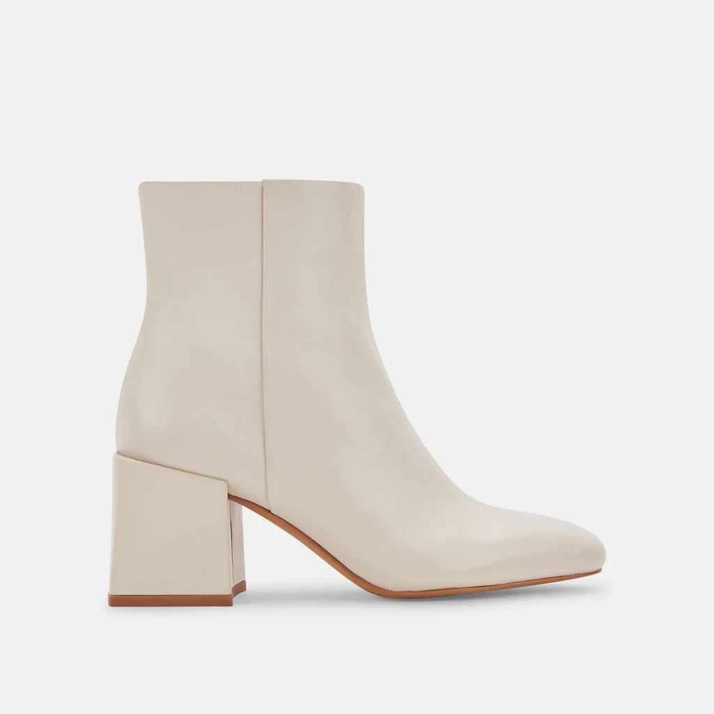 IMOGEN H2O BOOTIES IVORY LEATHER | DolceVita.com