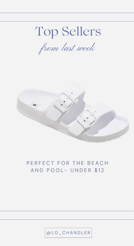 The perfect pool or beach shoes for this summer! Under $12 and super easy to rinse sand off of which is a plus for me!



Top sellers
Athletic shorts
Sandals 
Wedding guest dress
Cotton pajamas 
Summer pajamas
Pool shoes 
Summer shoes

#LTKShoeCrush #LTKSwim #LTKStyleTip