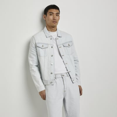 Light blue denim jacket | River Island (UK & IE)